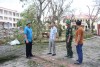 Lãnh đạo Thị xã Quảng Yên, Đơn vị LLVT trên địa bàn thị xã gặp gỡ BLĐ nhà trường thống nhất phương án khắc phục hậu quả bão