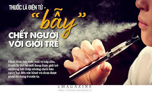 Phòng chống thuốc lá điện tử