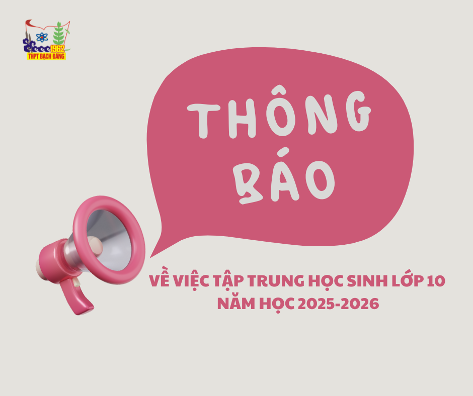 SỞ GIÁO DỤC VÀ ĐÀO TẠO QUẢNG NINH TRƯỜNG THPT BẠCH ĐẰNG