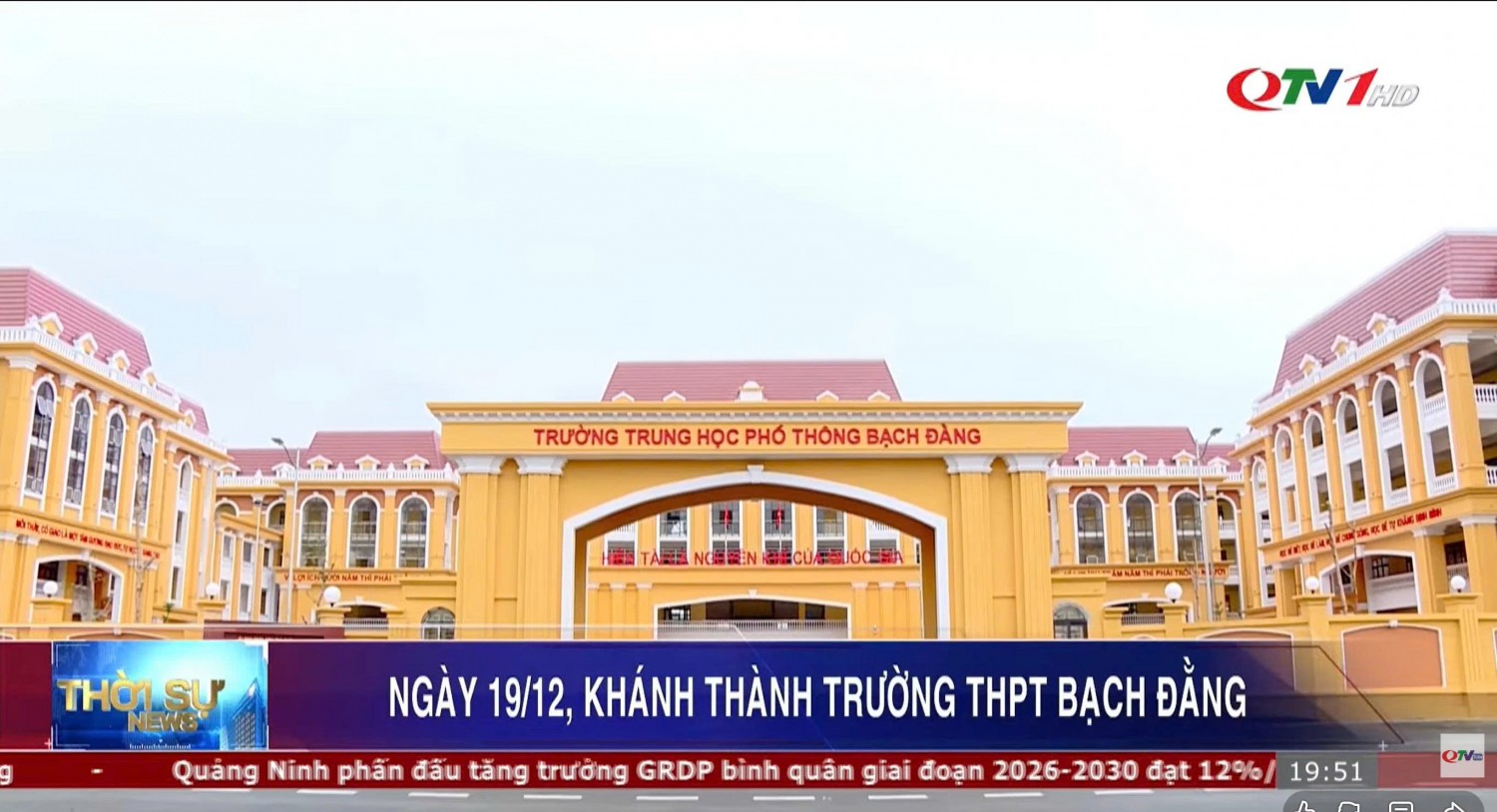 Lễ khánh thành công trình Trường THPT Bạch Đằng mới