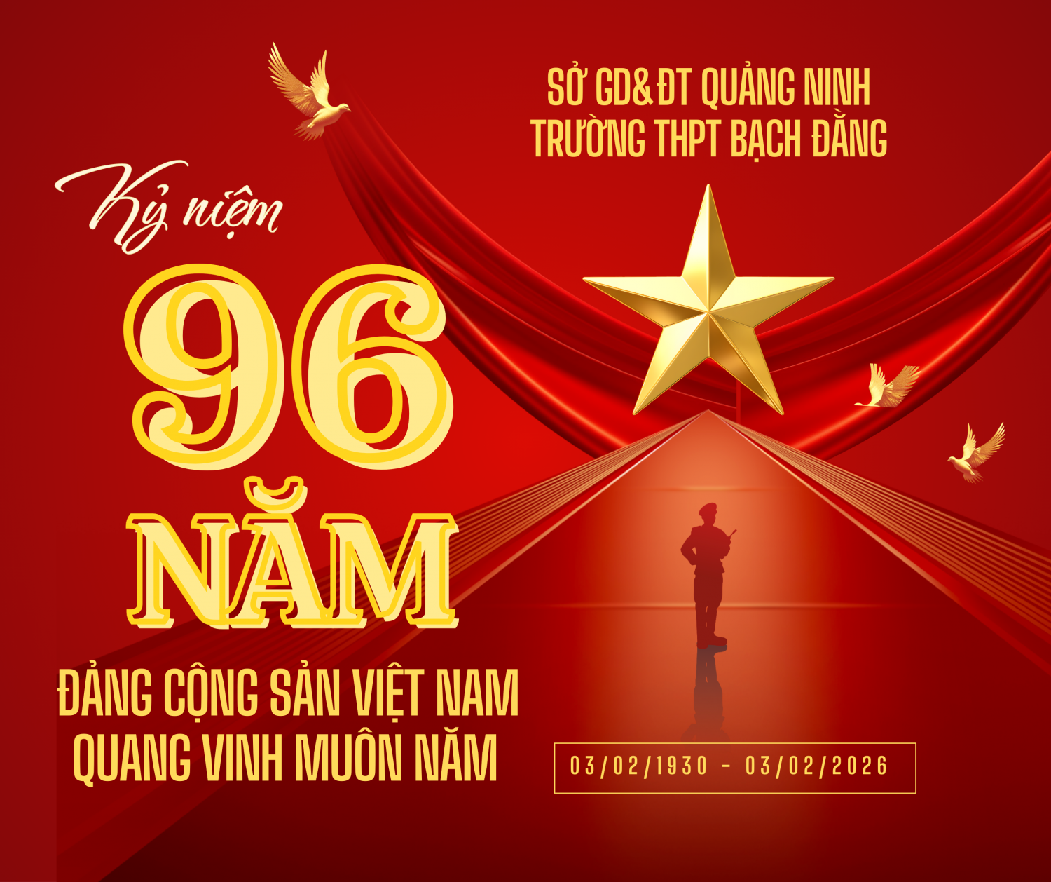 KỶ NIỆM 96 NĂM NGÀY THÀNH LẬP ĐẢNG CỘNG SẢN VIỆT NAM (03/02/1930 – 03/02/2026)