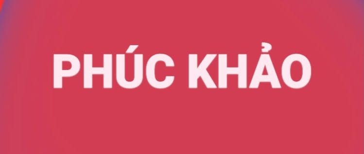 THÔNG BÁO VỀ VIỆC NHẬN ĐƠN PHÚC KHẢO BÀI THI TỐT NGHIỆP THPT NĂM 2026